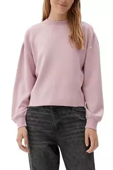 Однотонный свитшот из вискозы s.Oliver