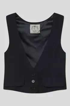 Однотонный жилет Choupette