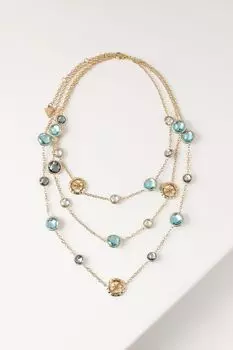 Ожерелье с кристаллами Guess