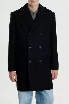 Пальто двубортное прямого кроя Urban Tiger