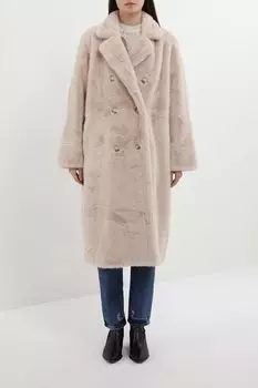 Пальто из искусственного меха BELUCCI