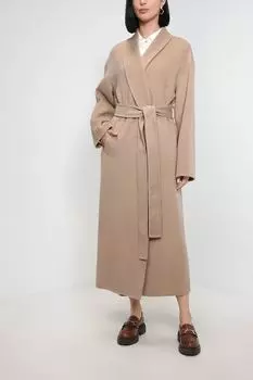 Пальто макси с поясом SABRINA SCALA