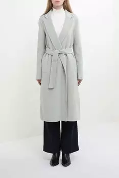 Пальто прямого кроя на поясе Emme Marella