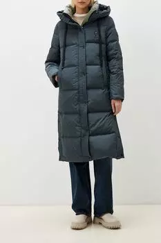 Пальто пуховое с капюшоном AVI