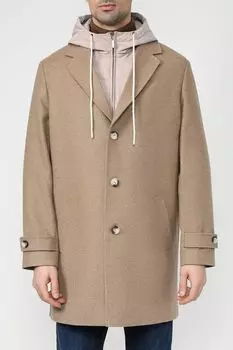 Пальто с двойным воротником D.Molina