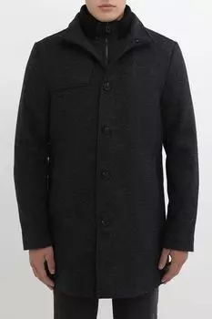 Пальто с двойным воротником LERROS