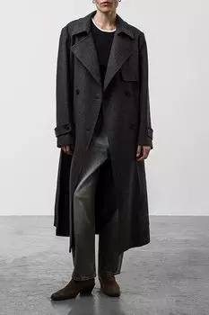 Пальто с хлястиками на рукавах Urban Tiger