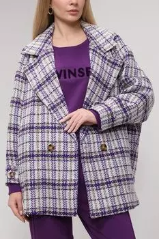 Пальто с клетчатым узором Twinset / U&B