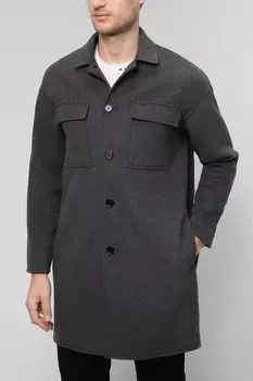 Пальто с накладными карманами Allsaints