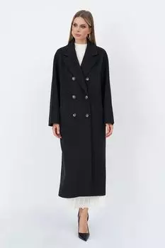Пальто шерстяное на пуговицах ElectraStyle