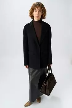 Пальто шерстяное однобортное Zemmour Fashion Rebels