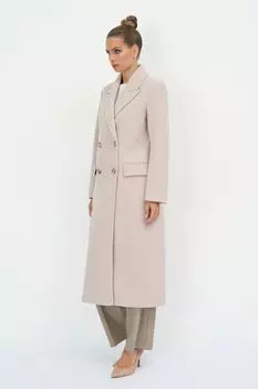 Пальто шерстяное с карманами ElectraStyle