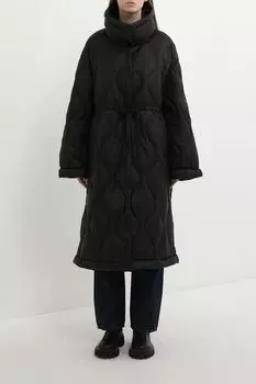 Пальто стеганое на кулиске ELEGANZZA