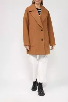 Пальто укороченное с добавлением шерсти Esprit Casual