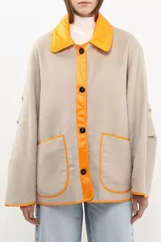 Пальто укороченное с карманами BLONDE