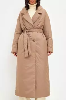 Пальто утепленное на поясе Trends Brands Base