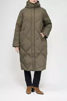 Пальто утепленное с капюшоном Esprit Collection