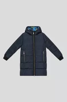 Пальто утепленное с капюшоном Geox