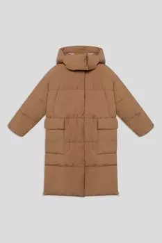 Пальто утепленное с капюшоном и карманами Сайла Oldos