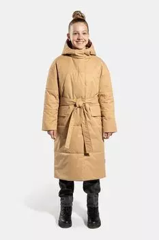 Пальто утепленное с капюшоном Kisu