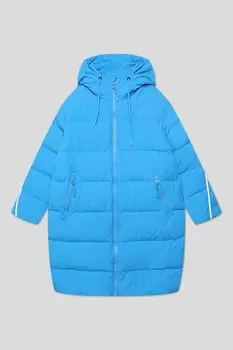 Пальто утепленное с капюшоном Pulka