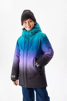 Пальто утепленное с капюшоном SMENA