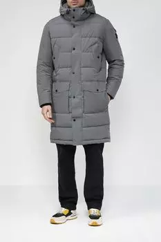 Пальто утепленное с капюшоном Strellson