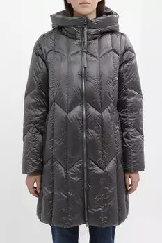 Пальто утепленное с капюшоном удлиненное Betty Barclay