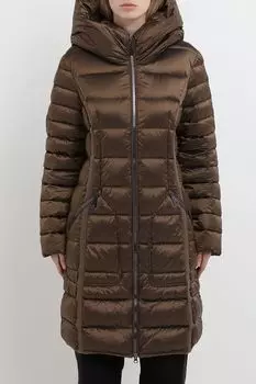 Пальто утепленное с капюшоном удлиненное Betty Barclay