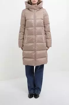 Пальто утепленное с капюшоном удлиненное Betty Barclay