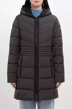 Пальто утепленное с капюшоном удлиненное Betty Barclay