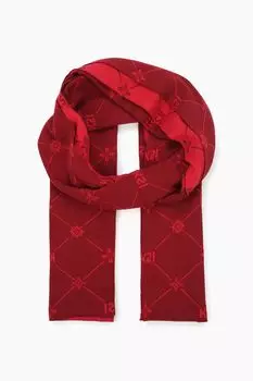 Палантин хлопковый с принтом KSI KSI