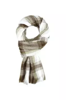 Палантин из добавлением шерсти в клетку Mellizos