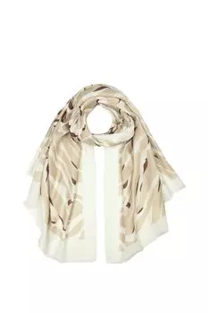 Палантин из смесового хлопка с принтом Mellizos