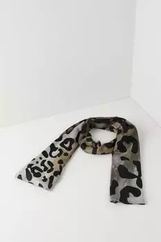 Палантин из смесового хлопка с принтом Mellizos