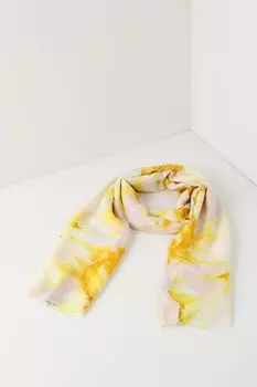 Палантин из смесового хлопка с принтом Mellizos