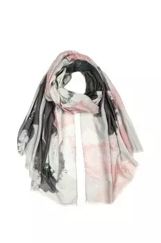 Палантин из смесового хлопка с принтом Mellizos