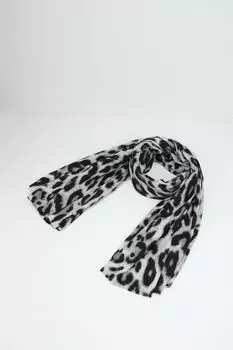 Палантин из смесовой шерсти принтом SABRINA SCALA