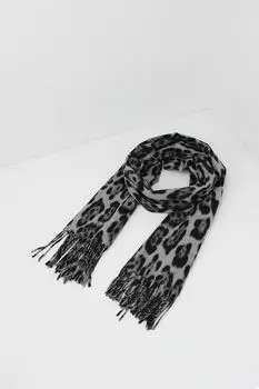 Палантин из смесовой шерсти с принтом Auranna