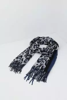 Палантин из смесовой шерсти с принтом Auranna