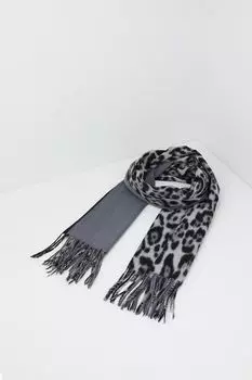 Палантин из смесовой шерсти с принтом Auranna