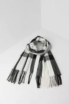 Палантин из смесовой шерсти в клетку MARCO DI RADI