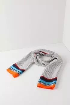 Палантин с добавлением шелка с принтом Mellizos