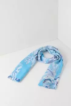 Палантин из смесового хлопка с принтом Mellizos