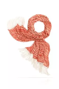 Палантин шерстяной с принтом MICHEL KATANA