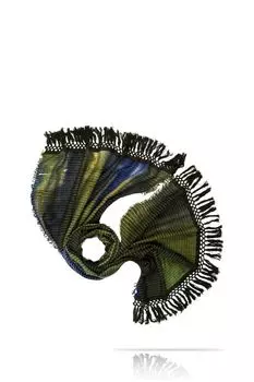 Палантин шерстяной с принтом MICHEL KATANA