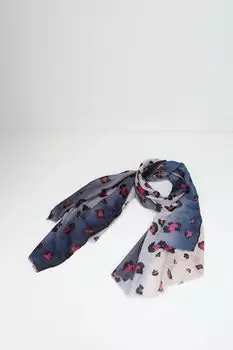 Палантин принтом Auranna