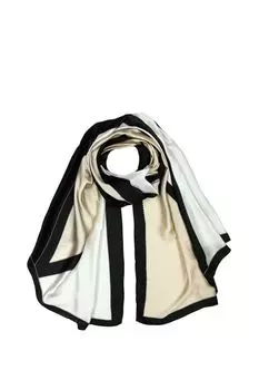 Палантин с добавлением шелка с принтом Mellizos