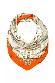 Палантин с добавлением шелка с принтом Mellizos