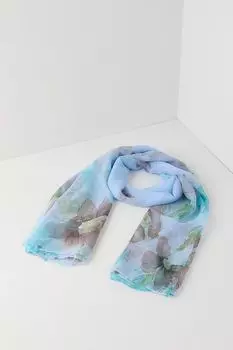 Палантин с добавлением шелка с принтом Mellizos